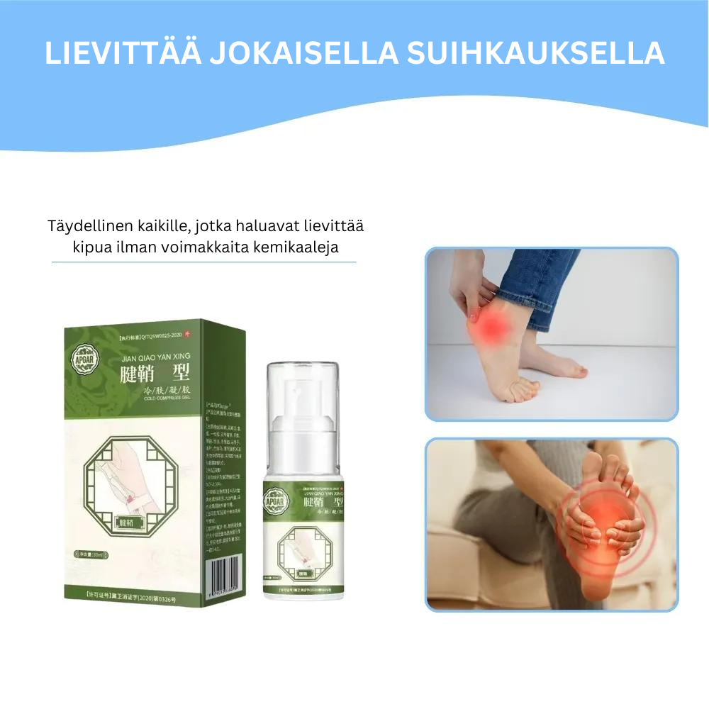 NeuroZen® | Ei Enää Tunnottomuutta: Nopea Helpotus Neuropatiaan Kiinalaisella Yrttisuihkeella!