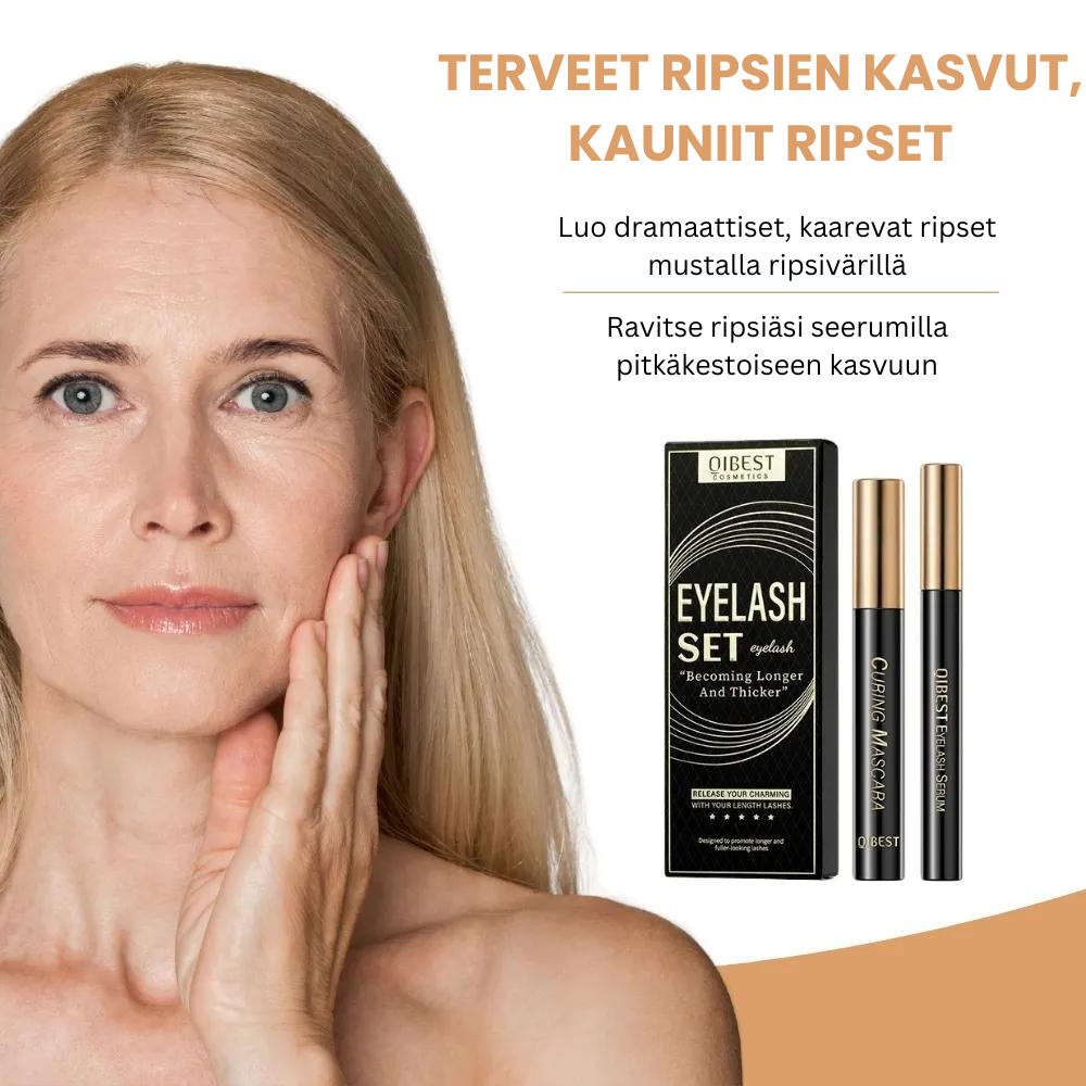 LashGlo® | Saavuta Upeat Ripset Vain 14 Päivässä!