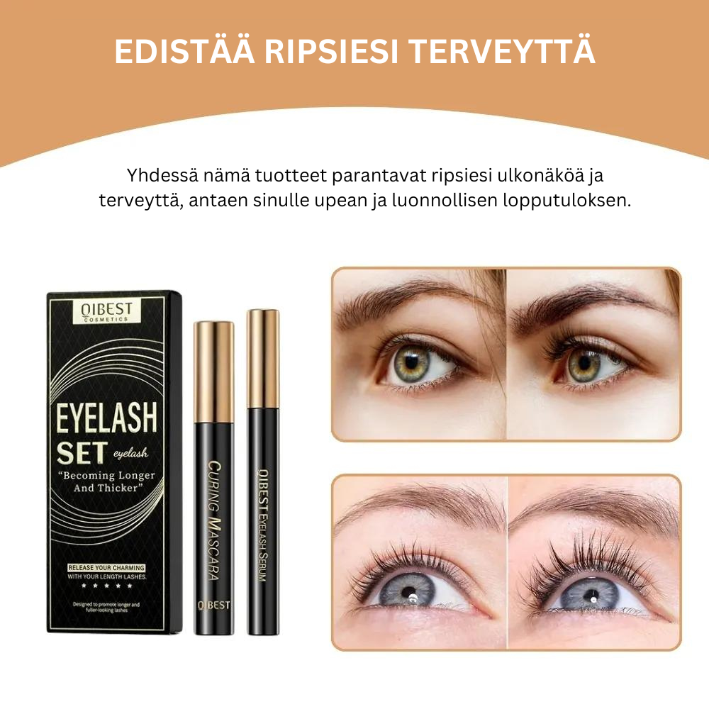 LashGlo® | Saavuta Upeat Ripset Vain 14 Päivässä!